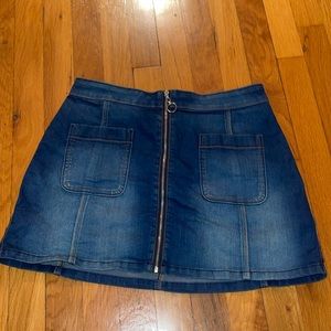 Vintage (ish) Hollister Denim Skirt